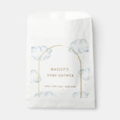 Niedlich Boho Star Cloud Arch Boy Babydusche Geschenktütchen (Vorderseite)