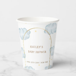 Niedlich Boho Star Cloud Arch Boy Babydusche Pappbecher