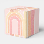 Niedlich Boho Sun Birthday Geschenkschachtel (Rückseite)