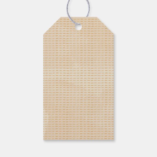 Niedlich Boho Sun Vielen Dank Geschenkanhänger (Rückseite)