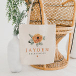 Niedlich Boho Terracotta Hochzeit der Brauerei Tragetasche<br><div class="desc">Diese Tasche ist mit niedlichen Terrakottafarben und einem Schriftart aus einer Serie ausgestattet. So niedlich und einfach für einen botanischen Boho oder Hochzeit im Herbst.</div>