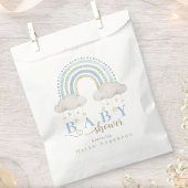 Niedlich Boho Whimsical Rainbow Boy Baby Dusche Geschenktütchen