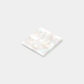 Niedlich Bokeh Personalisiert Post-it Klebezettel (angewinkelt)