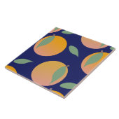 Niedlich Bold Jumbo Orange Fliese (Seite)