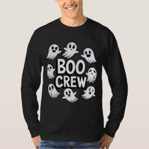 Niedlich Boo Crew Ghost Halloween T - Shirt