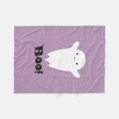 Niedlich Boo! Ghost Fleecedecke (Vorderseite (Horizontal))