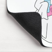 Niedlich Boo Ghost Funny Halloween Kostüm Boo Jee Mousepad (Ecke)