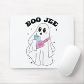Niedlich Boo Ghost Funny Halloween Kostüm Boo Jee Mousepad (Mit Mouse)