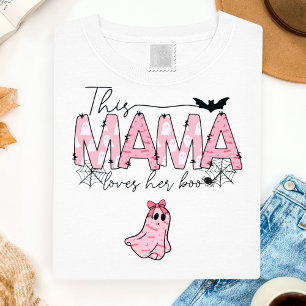 Niedlich Boo Ghost Mama Spooky T-Shirt