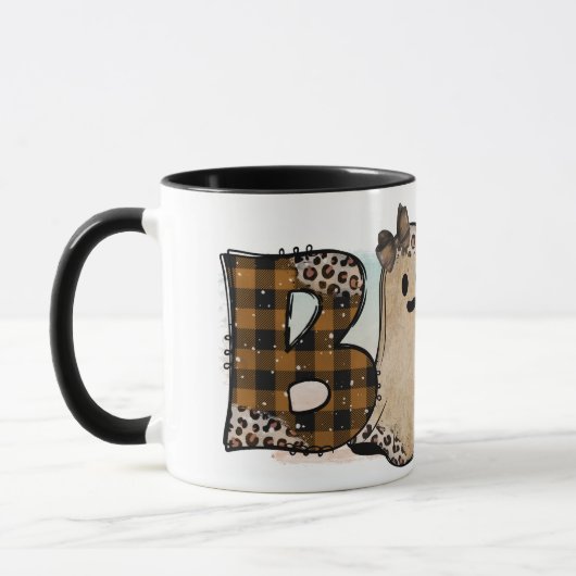 Niedlich Boo Halloween Tasse (Links)