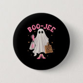 Niedlich Boo-jee Tumbler Ghost Boujee Halloween Gi Button (Vorderseite)
