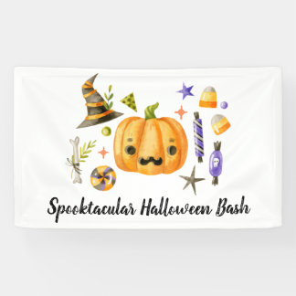 Niedlich Boo Pumpkin Spooktacular Halloween Bash P Banner