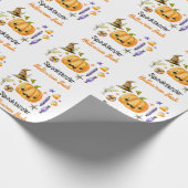 Niedlich Boo Pumpkin Spooktacular Halloween Bash P Geschenkpapier (Ecke)