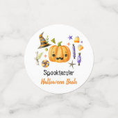 Niedlich Boo Pumpkin Spooktacular Halloween Bash P Konfetti (Klein Vorderseite)