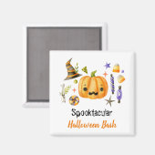 Niedlich Boo Pumpkin Spooktacular Halloween Bash P Magnet (Vorderseite/Rückseite)
