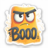 Niedlich Boo Vinyl Sticker | Sassy Ghost Decal | H (Vorderseite)