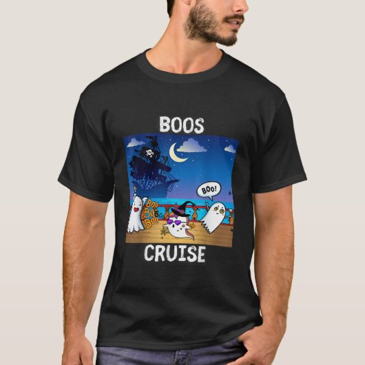 Niedlich Boos Cruise Funny Halloween Party T-Shirt (Vorderseite)