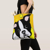 Niedlich Boston Terrier Dog Lover Bags Tasche (Von Nahem)