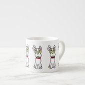 Niedlich Boston Terrier Espressotasse (Vorderseite Rechts)