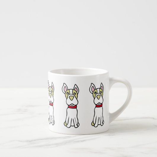 Niedlich Boston Terrier Espressotasse (Rechts)