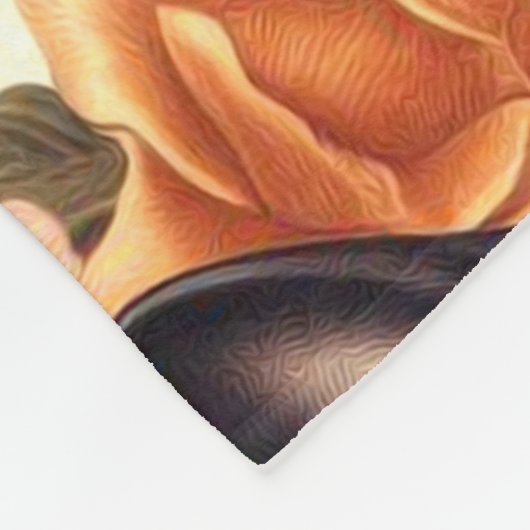 Niedlich Boston Terrier Illustration Fleecedecke (Ecke)