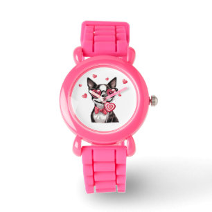 Niedlich Boston Terrier Kids' Watch Armbanduhr
