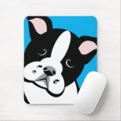 Niedlich Boston Terrier Puppy Mouse Pad Mousepad (Mit Mouse)