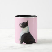Niedlich Boston Terrier Tasse (Zentrum)