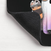 Niedlich Bougie Ghost Kaffee Pumpkin Spooky Season Mousepad (Ecke)