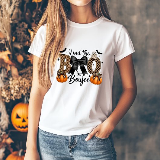 Niedlich Boujee Halloween Tshirt