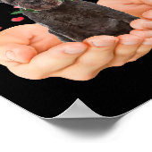 Niedlich Bouvier des Flandres Dies ist meine Valen Poster (Ecke)