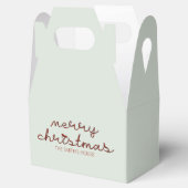 Niedlich Bow Christmas Favor Box Geschenkschachtel (Geöffnet)