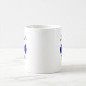 Niedlich Bow Krawatte Vater der Braut Personalisie Kaffeetasse (Mittel)