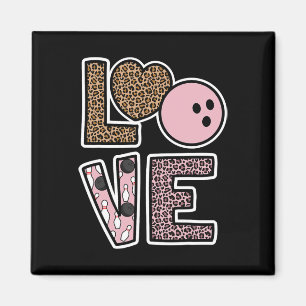 Niedlich Bowling Lover Bowling Player Bowling Fan  Magnet