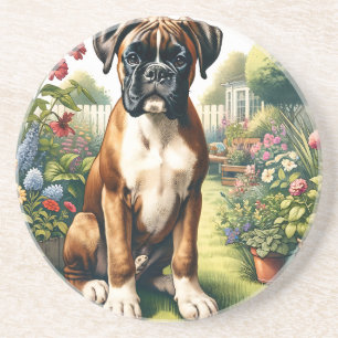 Niedlich Boxer Dog Getränkeuntersetzer