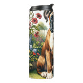 Niedlich Boxer Dog Thermosbecher (Nach links gedreht)