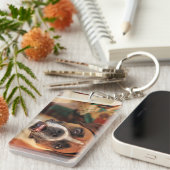 Niedlich Boxer Schlüsselanhänger (Vorderseite rechts)