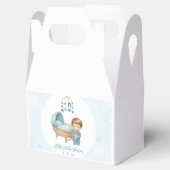 Niedlich Boy Blue Kinderzimmer Baby Dusche Geschenkschachtel (Geöffnet)