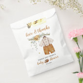 Niedlich Boy Boho Football Watercolor Babydusche Geschenktütchen (Versiegelt)