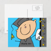 Niedlich Boy Grad Custom Postkarte (Vorne/Hinten)