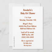 Niedlich Boy- oder Girl-Lamm-Schafsdusche 5"x7" Einladung (Rückseite)