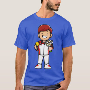 Niedlich Boy Sieger Champion Cartoon T-Shirt