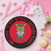 Niedlich Boy Werewolf Halloween-Party Pappteller (Party)