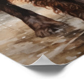 Niedlich Boykin Spaniel Dog Art Print Poster (Ecke)