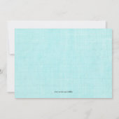 Niedlich Bra Lingerie Bridal Dusche Einladung (Rückseite)