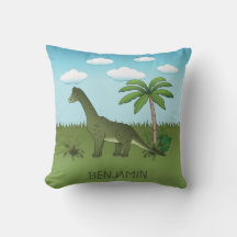 Niedlich Brachiosaurus Dinosaur Blue Sky Individue