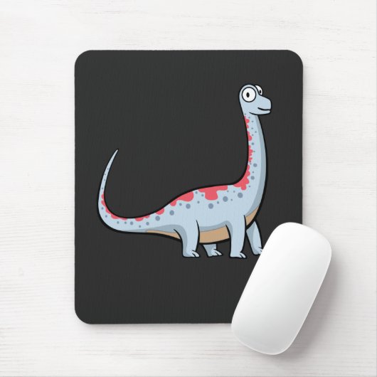 Niedlich Brachiosaurus Langes Nick Dinosaurier Mousepad (Mit Mouse)