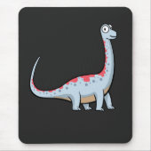 Niedlich Brachiosaurus Langes Nick Dinosaurier Mousepad (Vorne)