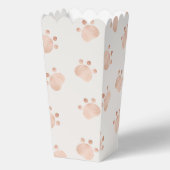 Niedlich braun können wir frühzeitig abwarten Baby Geschenkschachtel (Rückseite)