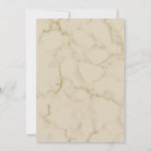 Niedlich-Braun- und Weißcoffee-Babydusche Ankündigung (Rückseite)